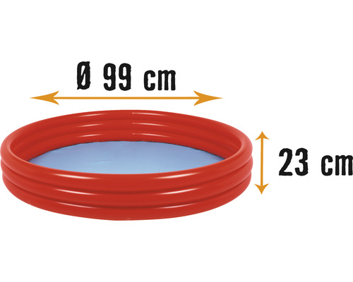 Aufstellpool Fast-Set-Pool Familypool PVC rund Ø 99x23 cm ohne Zubehör