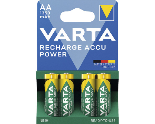 Varta Akku Batterie Ready tu use AA 4 Stück-0