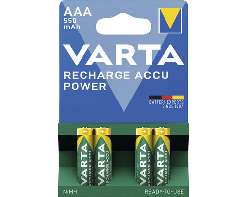 Varta Akku Batterie Ready tu use AAA 4 Stück