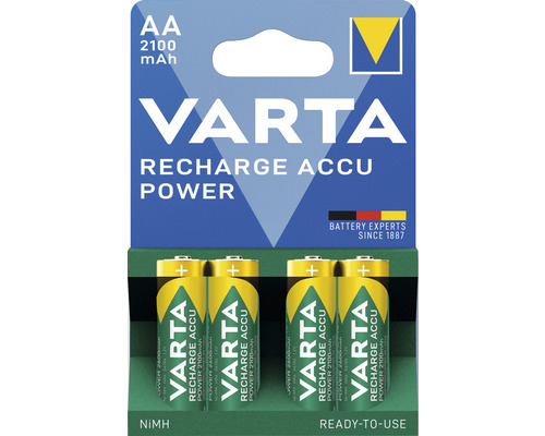 Varta Akku-Batterie 4 x AA Mignon