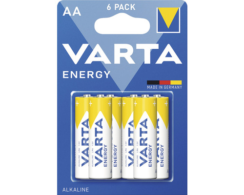 Varta Batterie Energy 6 x AA Mignon