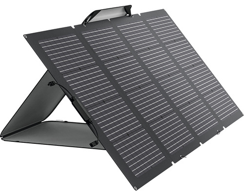 Bifacial Solarpanel Ecoflow 220 W (155 W) mit MC-4 Anschluss inkl. Tragetasche