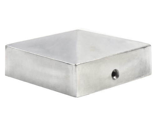 Pfostenkappe 7 x 7 cm, aluminium