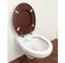 WC-Sitz Adob Amalfi Mahagoni-thumb-3
