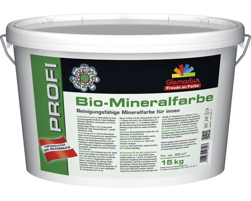 Glemadur Profi Bio-Mineralfarbe 15 kg