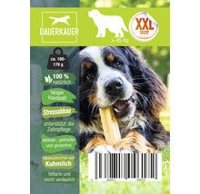 Hundesnack DAUERKAUER Dauerkauer XXL aus Milch 1 Stück ca. 170 g, Zahnpflege, Stressabbau für Hunde größer 45 kg-thumb-1