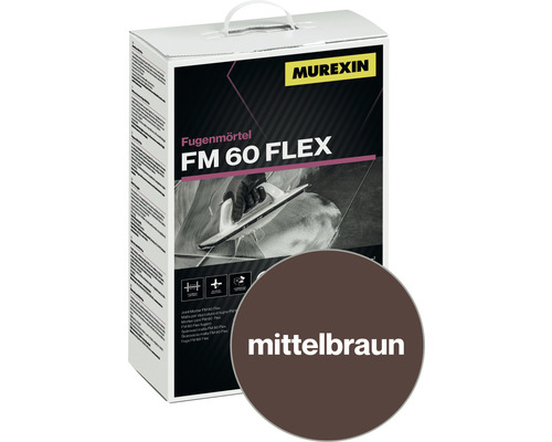 Fugenmörtel Murexin FM 60 Flex mittelbraun 4 kg-0