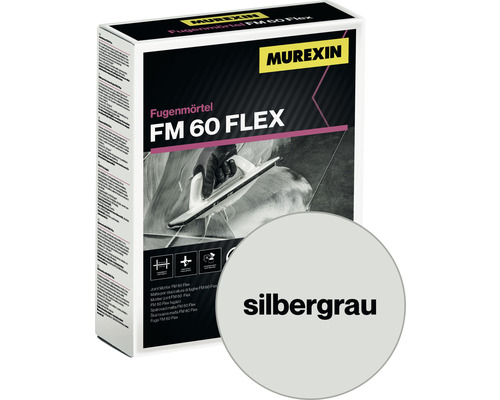 Fugenmörtel Murexin FM 60 Flex silbergrau 2 kg-0