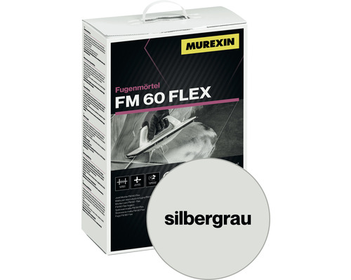 Fugenmörtel Murexin FM 60 Flex silbergrau 4 kg