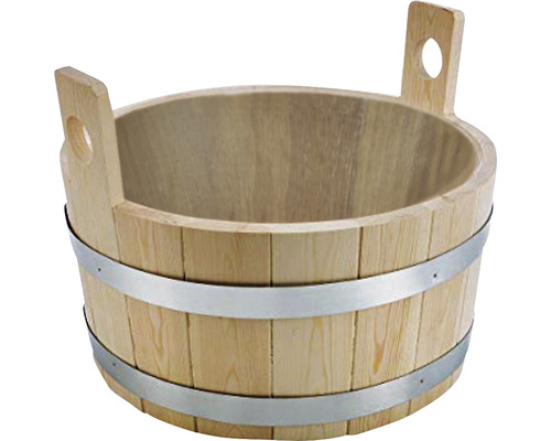 Sauna Füßkübel Roro aus Holz ⌀ 58 cm-0