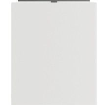 Badmöbel-Set Nobilia Programm 1 34 140x169,1x48,7 cm Mineralmarmorwaschbecken weiß matt mit LED-Spiegelschrank-thumb-9