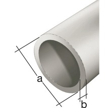 Rundrohr Aluminium Ø 20x1 mm, 2 m-thumb-1