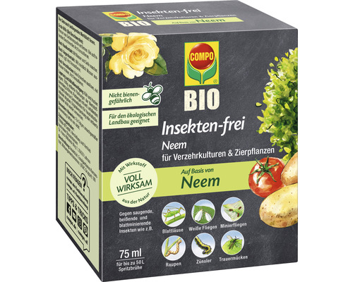 BIO Insekten-frei Neem Compo Konzentrat 75 ml Reg.Nr. 2699-902