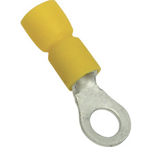 Ringkabelschuh 6 mm² M6 gelb 25 Stück-thumb-0