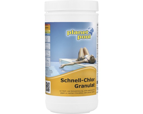 Schnell-Chlor Granulat Planet Pool 1 kg
