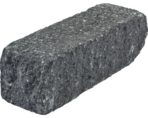 Mauerstein Siola Kombi Granit-Schwarz 37,5x12,5x12,5 cm