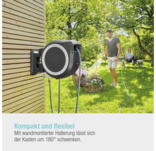 Wand- Schlauchbox GARDENA RollUp XL 35 m, 180° schwenkbar und RollControl-Technologie-thumb-16