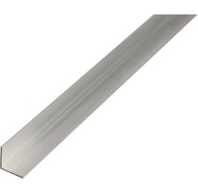 Winkelprofil Aluminium silber geschliffen 10 x 10 x 1 mm 1,0 mm , 2 m-thumb-0