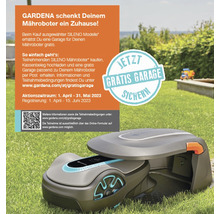 Mähroboter GARDENA smart SILENO city 500 inkl. Gateway- Kompatibel mit SMART HOME by hornbach