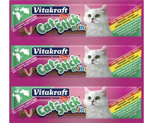 Katzensnack VITAKRAFT Cat Stick Ente und Kaninchen 18 g