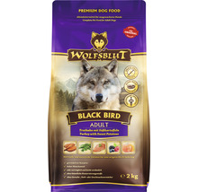 Hundefutter trocken WOLFSBLUT Black Bird Adult, Truthahn mit Süßkartoffeln mit wertvollen Superfoods, getreidefrei, Glutenfrei 2 kg-thumb-0