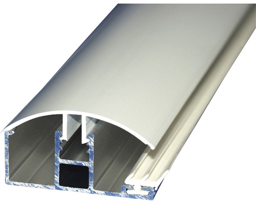 Gutta PVC Klemm-Randprofil für 10+16 mm Doppelstegplatten 2000 mm