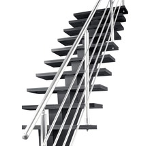 Geländer Aluminium für Pertura Agape gerade Treppe-thumb-8