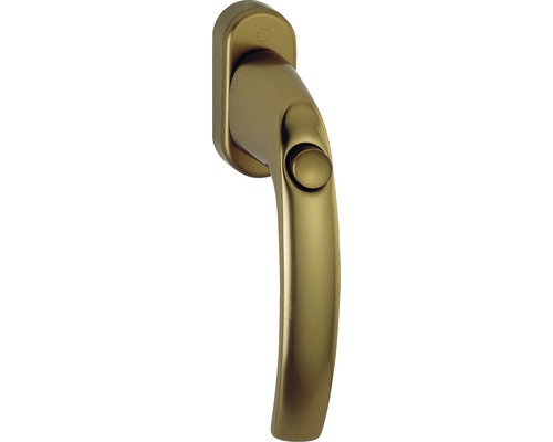 Fenstergriff ARON Bronze Druckknopf für 8.5 K (40 mm Dornsteg)