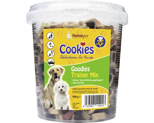 Hundesnack Cookies Goodies Trainer Mix 500 g