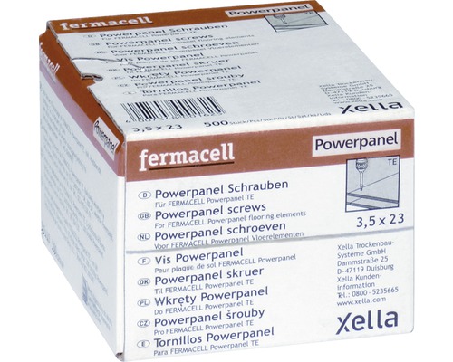 fermacell Powerpanel TE Schrauben 3,9 x 23 mm Pack = 500 St