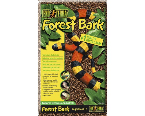 Bodengrund Exo Terra Substrat Forest Bark, 26,4 L
