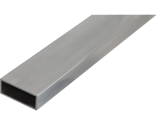 Rechteckrohr Aluminium 50x20x2 mm, 2 m