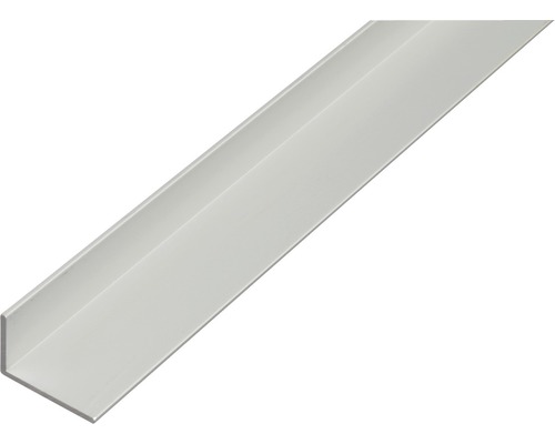 Winkelprofil Aluminium silber eloxiert 40 x 20 x 2 mm 2,0 mm , 2 m
