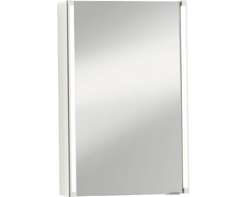 LED-Spiegelschrank Fackelmann LED-Line 1-türig 42,5x67x16,5 cm weiß