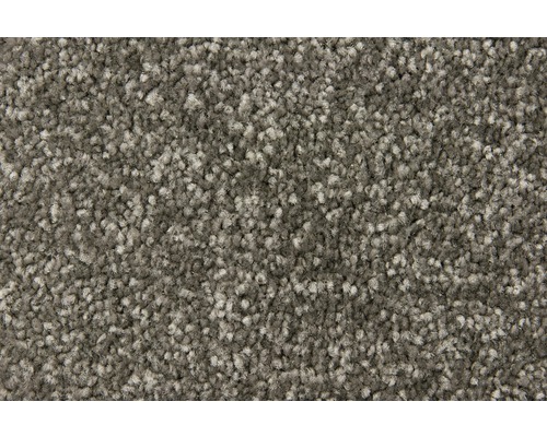 Teppichboden Velours Kirmes grau 500 cm breit (Meterware)