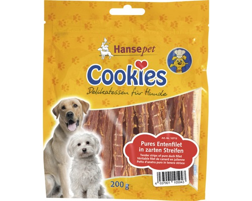 Hundesnack Cookies Delikatess Entenfilet 200 g