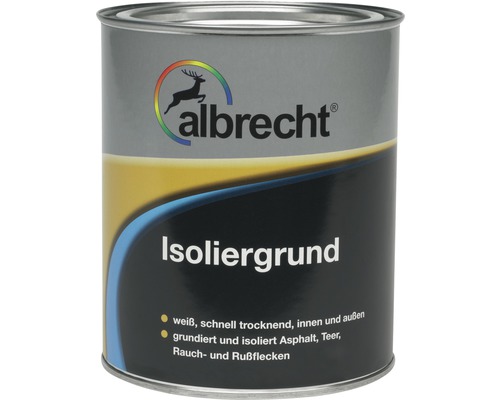 Albrecht Isoliergrund weiß 750 ml