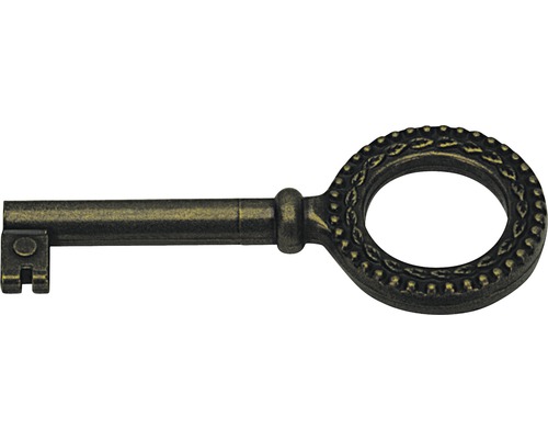 Schlüssel klassisch, brüniert