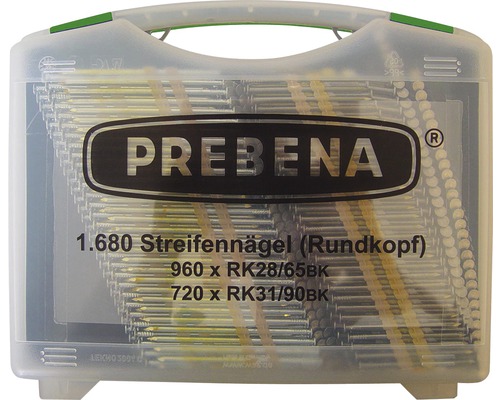 Rundkopfnägel Prebena Type RK 1.680 St.