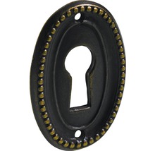 Schlüsselschild oval, brüniert-thumb-0