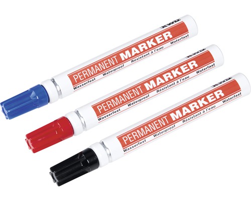 Markierstifte-Marker 3 Stück wasserfest