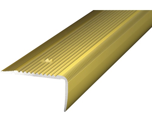 Treppenkantenprofil Nova Aluminium gold 45x23x1000 mm
