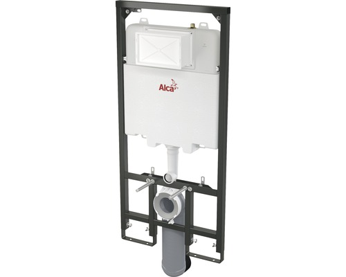 Montageelement Alca Komfort Slim für Wand-WC H:1200 T:80 mm freistehend