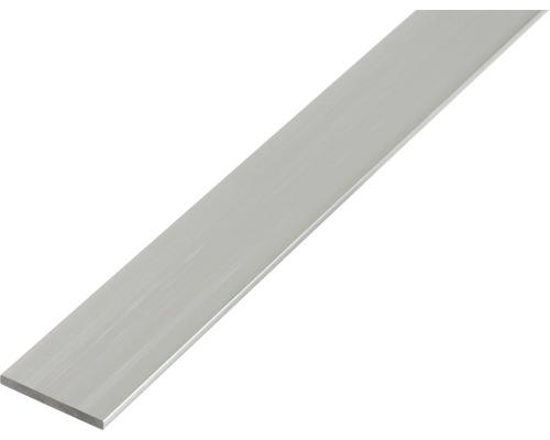 Flachstange Aluminium silber 40x3 mm, 2 m