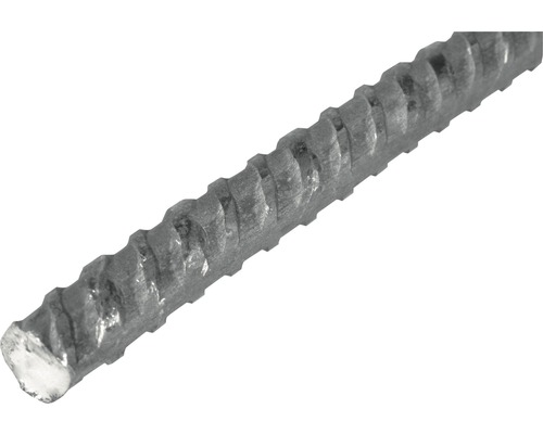 Rundstange geriffelt Stahl Ø 10 mm, 3 m-0