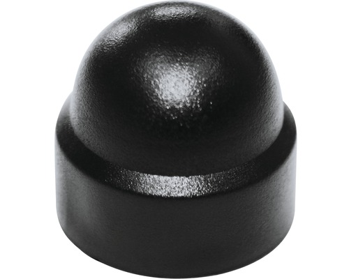 Sechskantschutzkappe Ø 8 mm schwarz, 50 Stück