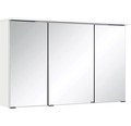 Spiegelschrank Held Möbel 3-türig 100x66 cm weiß hochglanz