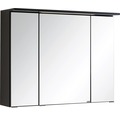 Spiegelschrank Held Möbel 3-türig 80x66 cm grau