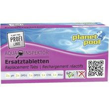 Testtabletten für Aqua Inspector Planet Pool für pH/Chlor 9 Stück-thumb-0
