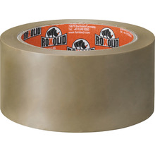 ROXOLID Packaging Tape Packband PVC braun 5 cm x 66 m-thumb-1
